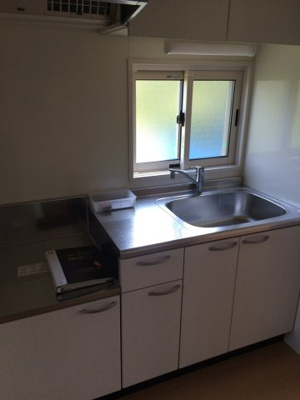 【キッチン】 | エリタージュ B棟 | キッチンです
