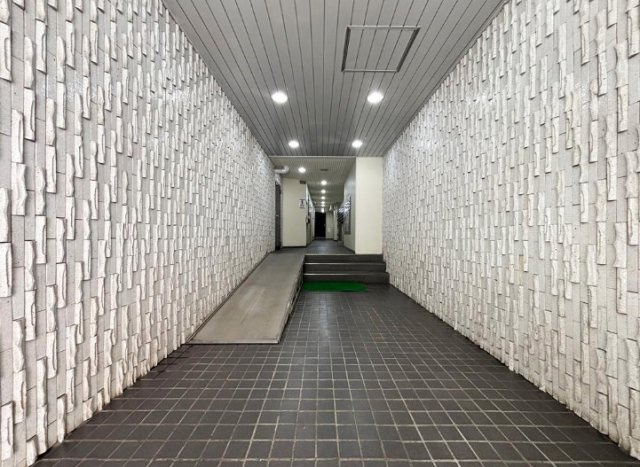 ライオンズマンション亀戸　４階　角　部屋　リ　ノベーションのエントランス