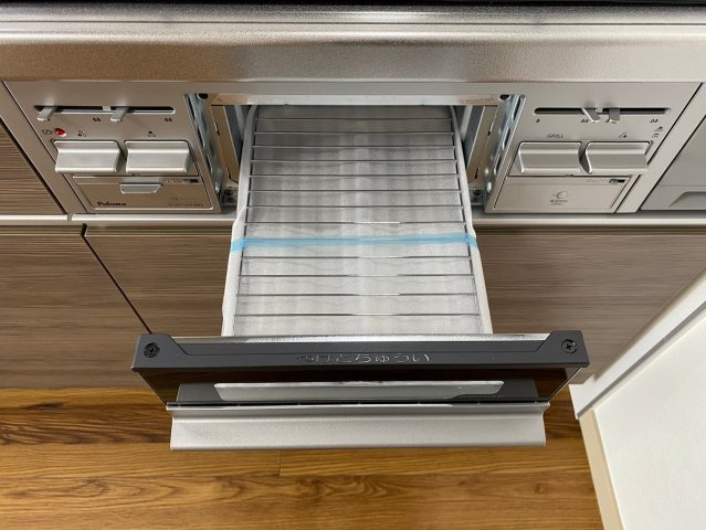 ライオンズマンション藤ヶ丘ガーデンの設備|グリル付きキッチンです♪
