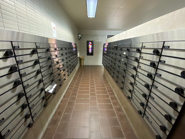 ライオンズマンション藤ヶ丘ガーデンの設備|ダイヤル式ロックの郵便ポスト。片手で簡単に解錠して郵便物を取り出せます。