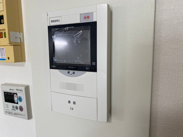 ライオンズマンション藤ヶ丘ガーデンのセキュリティ|TVモニター付で確認できて安心！防犯対策にも！