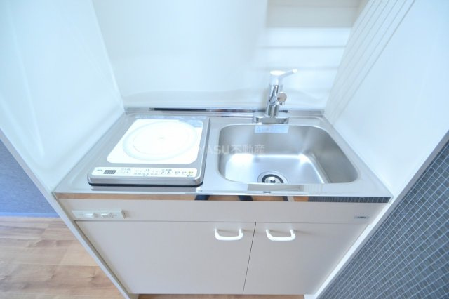 広島市中区白島中町の賃貸マンションのキッチン
