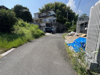 【前面道路含む現地写真】