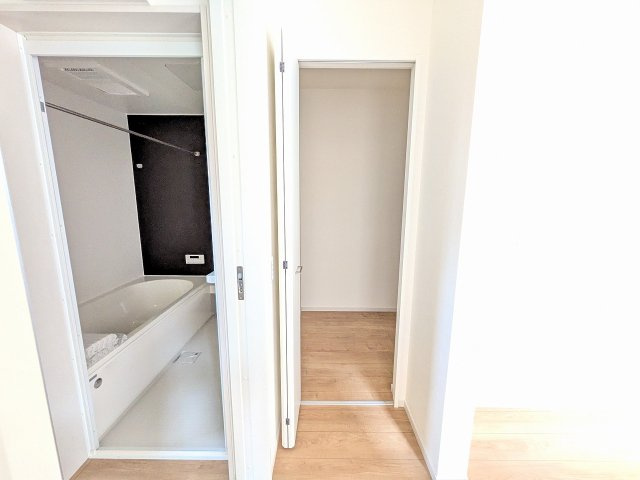 八王子市　横川町　新築一戸建て　５期の収納|～キッチン裏にはウォークインクローゼット　パントリーなど大活躍～