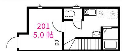 【間取り】 | マーレ明大前Ⅱ 