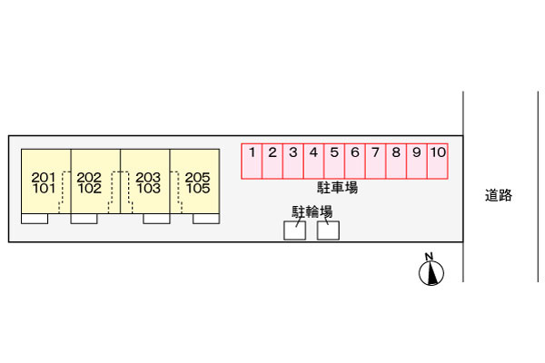 ブリリアントの区画図