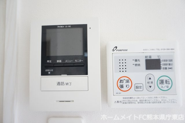 熊本市中央区九品寺２丁目のアパートのセキュリティ
