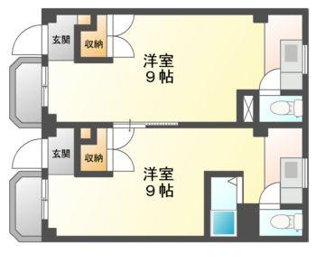 アイヨコヤマの間取り