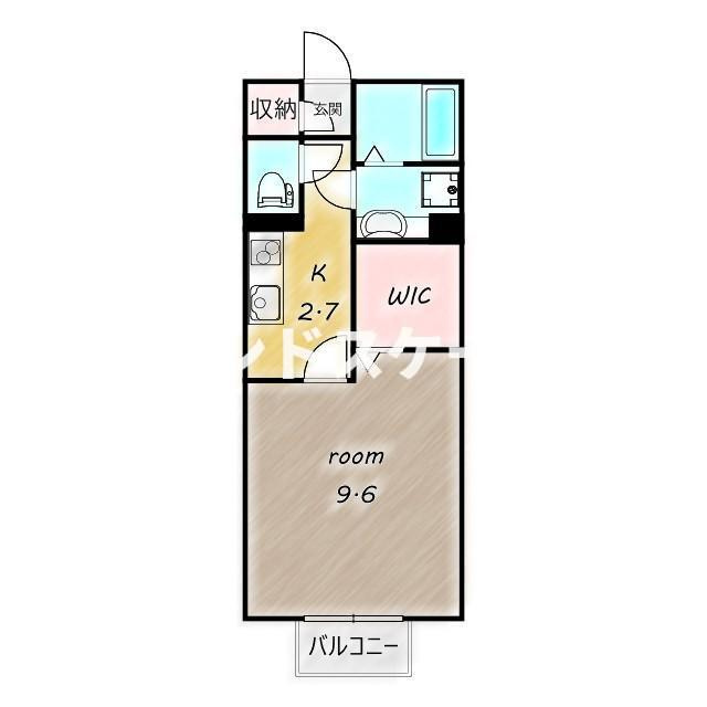 どんぐり３号の間取り|高崎、前橋エリアのお部屋探しはエンドスケープまで！お客様の理想お聞かせ下さい♪