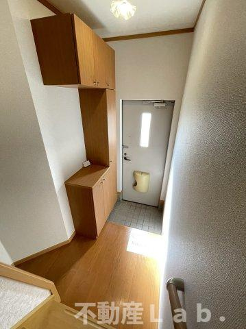 サニーレジデンスＡの玄関