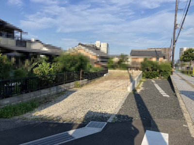 【外観】 | 大津市二本松2　売土地 | 進入路付近