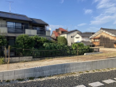 【外観】 | 大津市二本松2　売土地 | 外観、専用通路部分