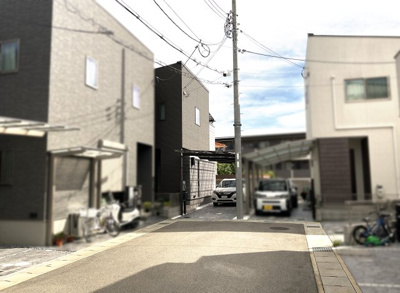 【前面道路含む現地写真】 | 伏見区淀下津町　中古戸建