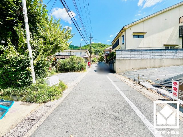 伏見区醍醐赤間南裏町の前面道路含む現地写真