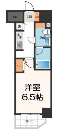 【間取り】 | リーガル京町堀Ⅱ