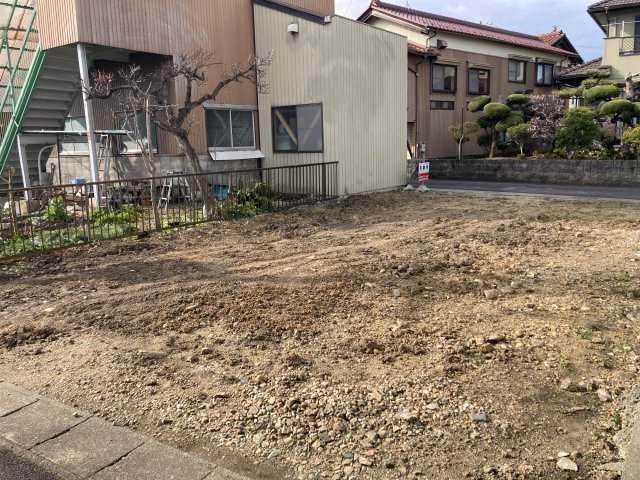 各務原市那加雄飛ケ丘町土地の外観