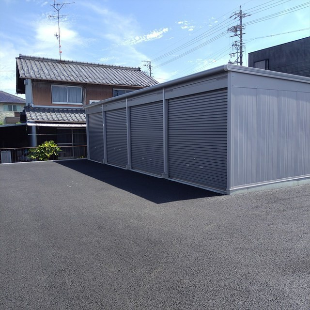 羽島郡笠松町田代の駐車場の外観