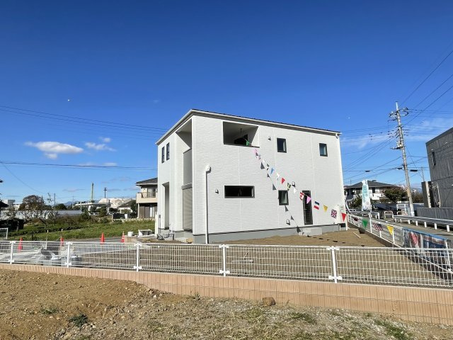 藤岡市岡之郷第4（全5棟）1号棟の外観|もうすぐ完成です(^^♪