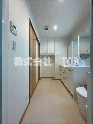 【洗面所】 | 杉並区松庵１丁目戸建 | 1F※クリーニング完了前※