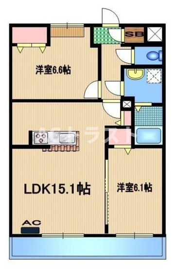 【間取り】 | ソレイユ・ルヴァン