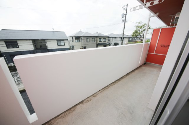 エスティヒルズのバルコニー