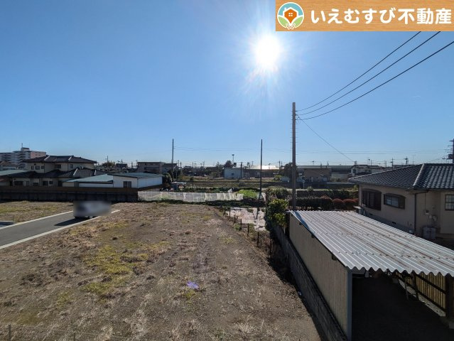 BLOOMING GARDEN　行田市谷郷の展望|高い建物が無く開放感のある展望
バルコニーからの展望も開けていてのどかな景色が望めます。日当りも良いですね♪