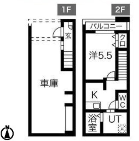 羽曳野市向野　貸店舗336336の間取り