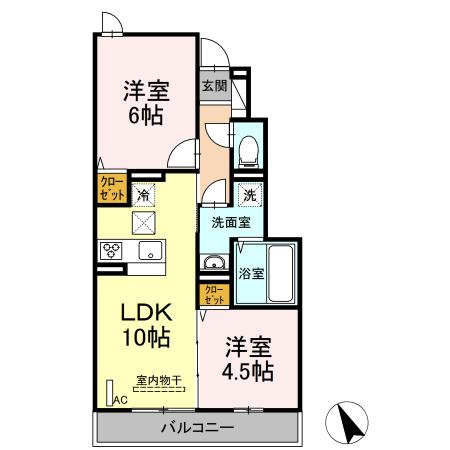 GFhillsの間取り
