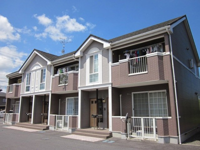 【外観】 | アンソレイユＢ | 落ち着いた雰囲気の外観です