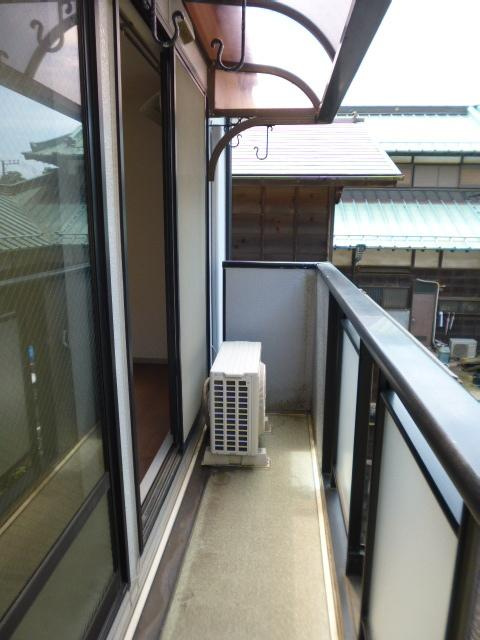 サンライフ鎌倉のバルコニー