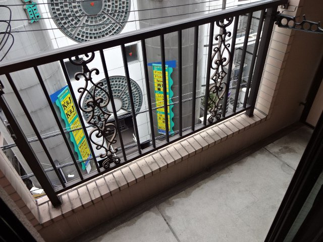 シエスタ姫路のバルコニー