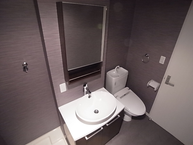 神戸市長田区久保町７丁目のアパートの洗面所|洗面