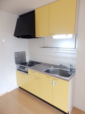 【キッチン】 | セジュールプランタン A棟 | 吊戸棚付キッチン