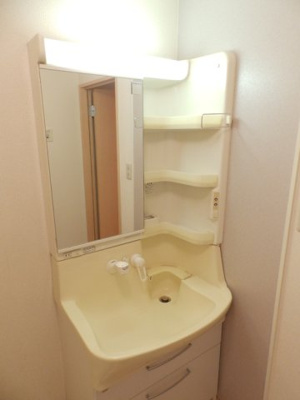 【洗面所】 | セジュールプランタン A棟 | 洗面台