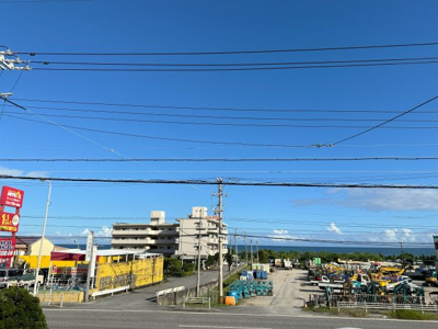 【展望】 | 中城村久場分譲住宅　B棟 | ２階から海が見えます♪