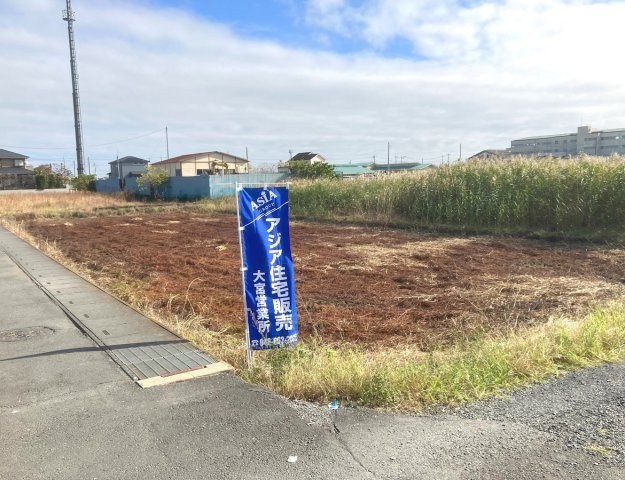 敷地面積８８坪　売地　越谷市北川崎