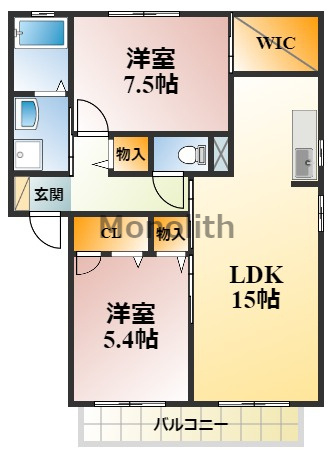記念石台Bの間取り
