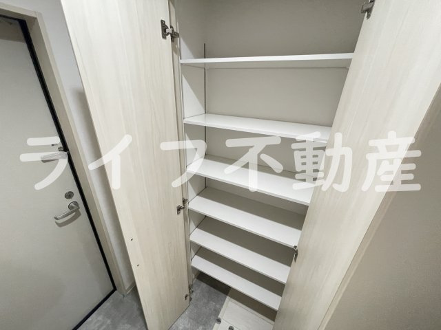 クリエオーレ菱江Ⅲの収納|こまごまとしたものを収納できそうですね
