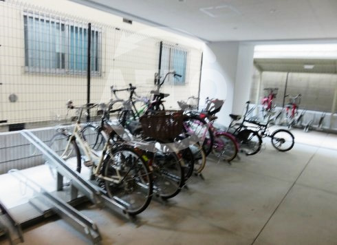 ポルトボヌール南堀江ミラージュのその他共用部分|ポルトボヌール南堀江ミラージュ　駐輪場