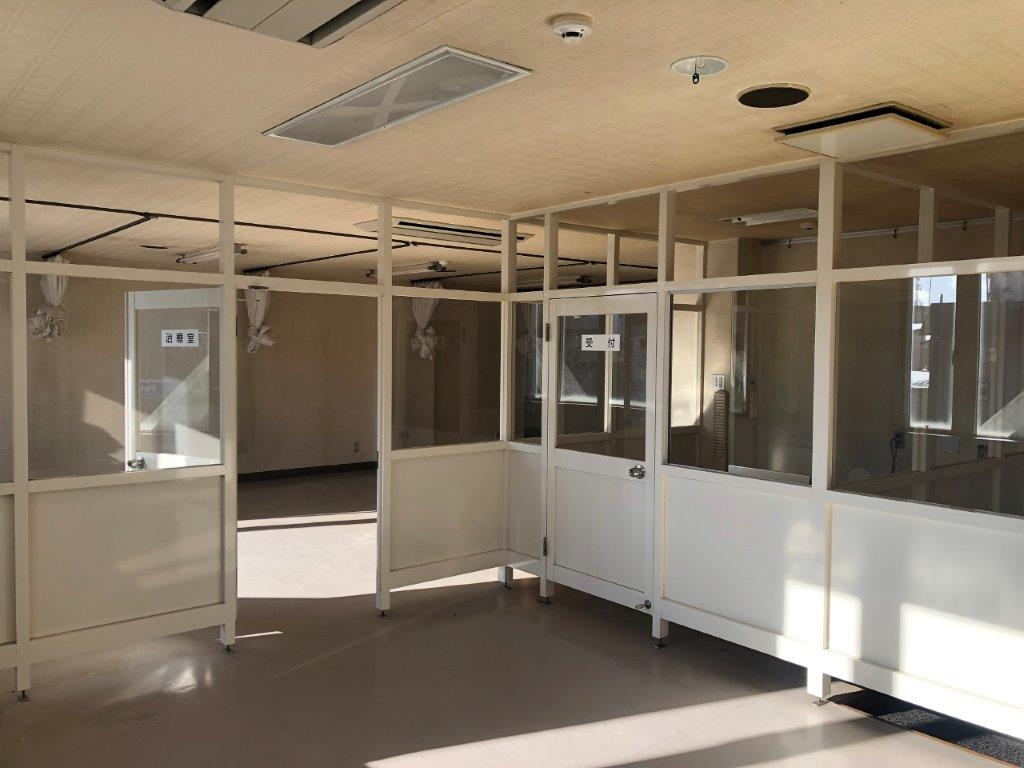 旭町　店舗・事務所用　RC造　2階建てのその他|2F東中の部屋北西方向（パーテーション）