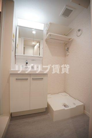 robot home 弁天の洗面所