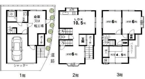 北条6丁目　中古一戸建ての間取り|間取り図はいかがですか？ご希望を叶える間取りですか？リビングの広さは？水回りの位置は？カウンターキッチン？など色々な情報が集約されています。弊社ではリフォームなどのご相談も承っております。