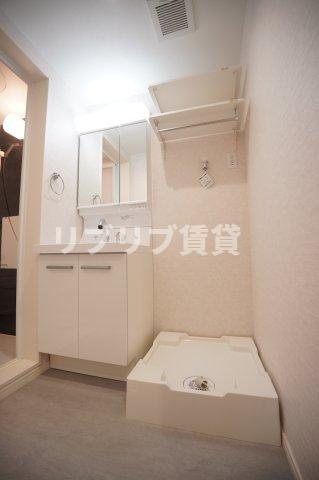 robot home 弁天の洗面所
