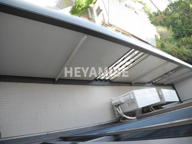 サンライズハイツ21のバルコニー|※別部屋