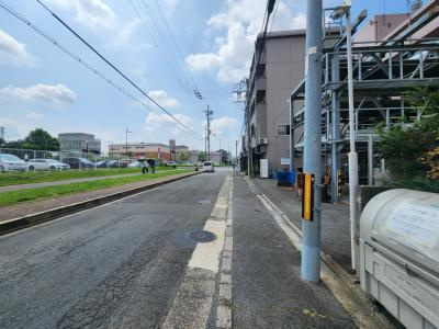 カーサヴェルデ西大路五条（旧ハイツ紅屋）の周辺|前面道路