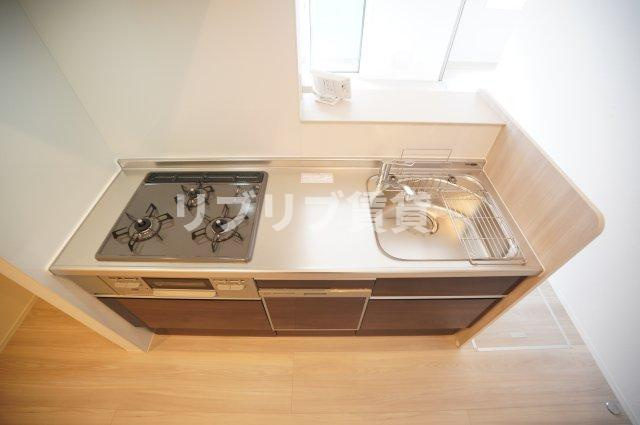 K・Tellus（ケー・テルース）のキッチン