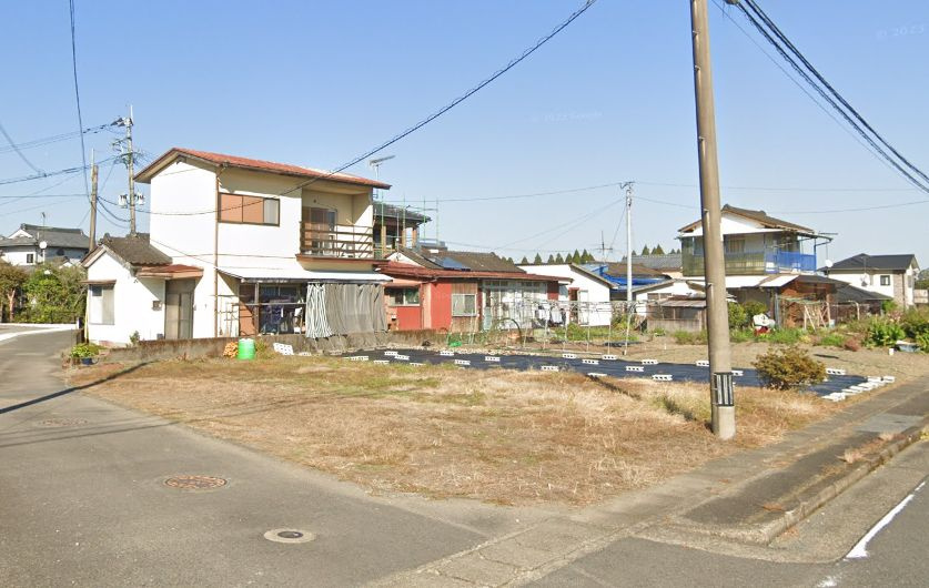 都城市庄内町の売地の外観