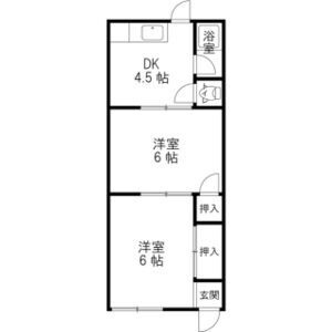 賀茂川荘の間取り