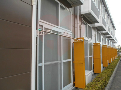 【バルコニー】 | レオパレスゴールドイーストⅡ