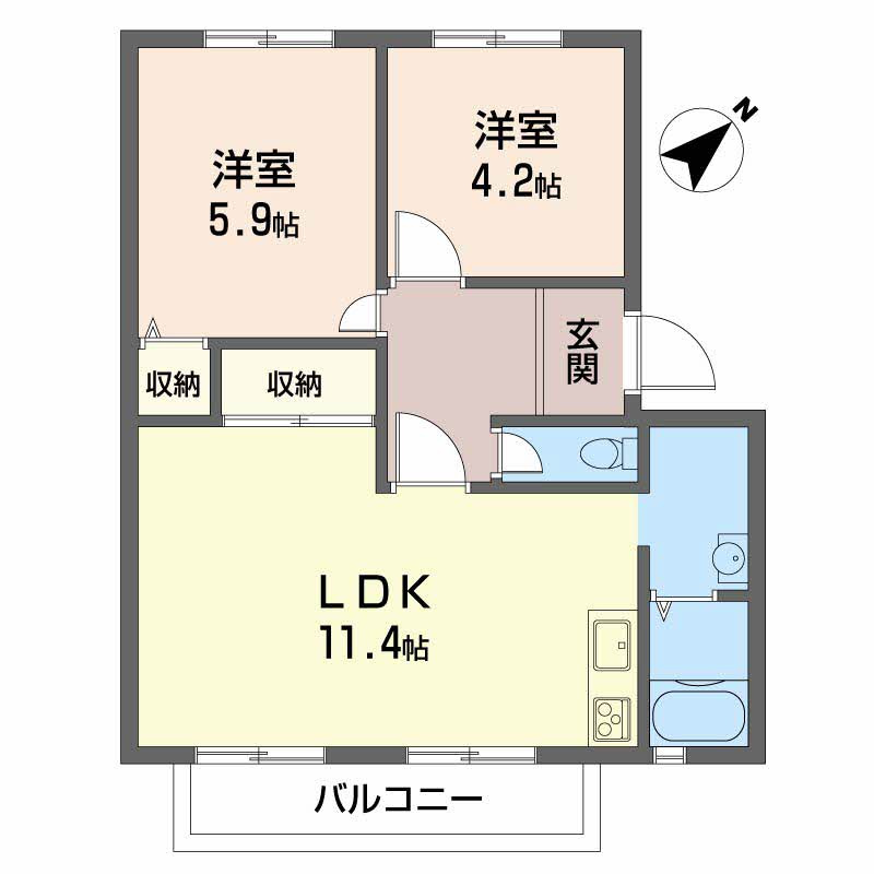 ガーデンプレイスの間取り